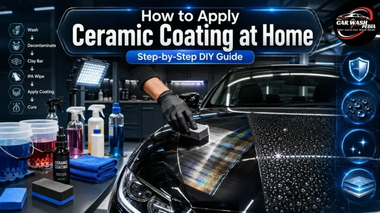 How to Apply Ceramic Coating at Home Correctly: Step-by-Step DIY Guide