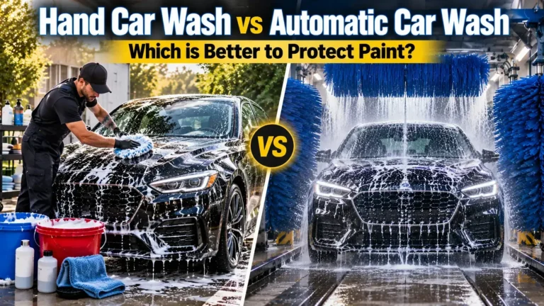 Hand Car Wash vs Automatic Car Wash: Which is Better to Protect Paint?